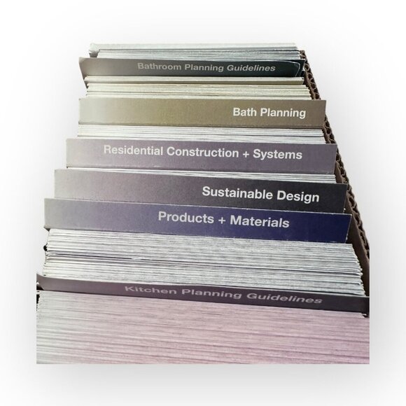 NKBA Exam Prep Flashcards Set For CKBD Certification in Kitchen and Bath Design - Picture 7 of 16